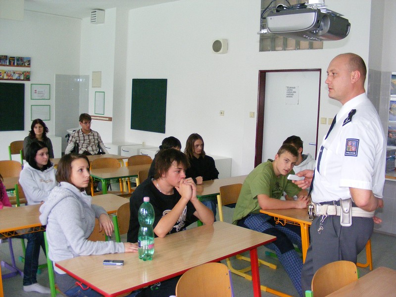 Beseda s Policií ČR - 9.r.