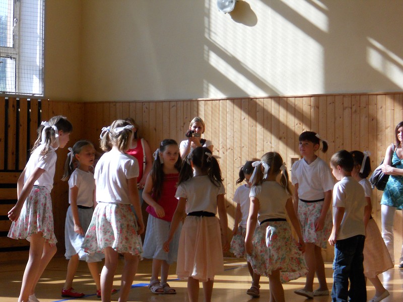 Taneční vystoupení pro rodiče